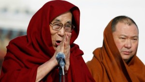 The 14th Dalai Lama speaks to a crowd of thousands at Gandantegchinlen monastery. http://www.dnaindia.com/world/report-dalai-lama-preaches-in-mongolia-risking-china-s-fury-2275112