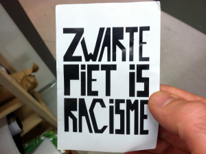 "Black Pete is racism" movement