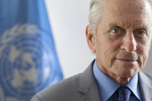 UN Messenger of Peace, Michael Douglas. Photo by United Nations Photo on Flickr Creative Commons
