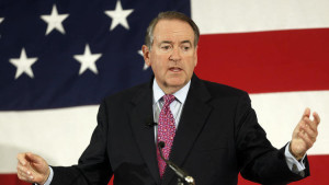 Fun fact: Huckabee plays bass guitar in his classic-rock cover band, Capitol Offense