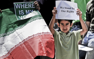 Virginia Tech Students Protest Iranian Elections