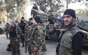 Credits: The Telegraph. The BBC states that there are upto 1,000 armed opposition groups in Syria with over 100,000 fighters