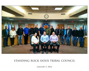 The governing body of the Sioux tribe now confronting the Dakota Access Pipeline construction.