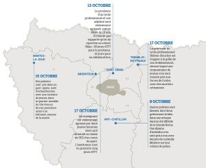 Some of the most recent aggressions in France. Source: https://bit.ly/2ei4m2w