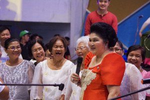 Imelda Marcos is still prominent in the politics. https://flic.kr/p/nUpfa4