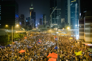 The Umbrella Revolution took over much of Hong Kong goo.gl/FOS72j