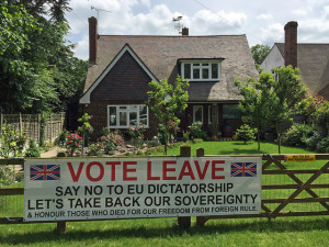 British people who were disenchanted by the EU. https://flic.kr/p/JkVXEc