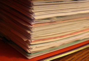 Paperwork: the heart of the bureaucratic process. https://flic.kr/p/9noJDW