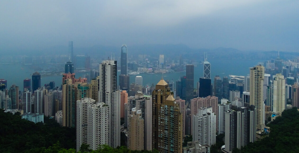 Vue de Hong Kong depuis le Victoria Peak - Diane Robert
